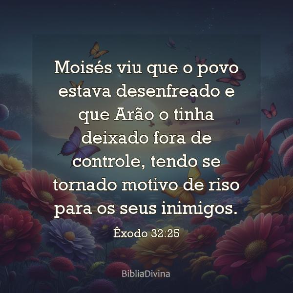 Êxodo 32:25