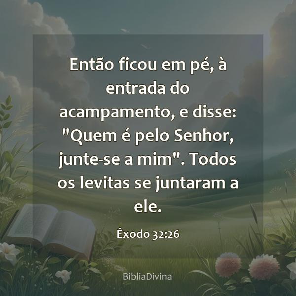 Êxodo 32:26