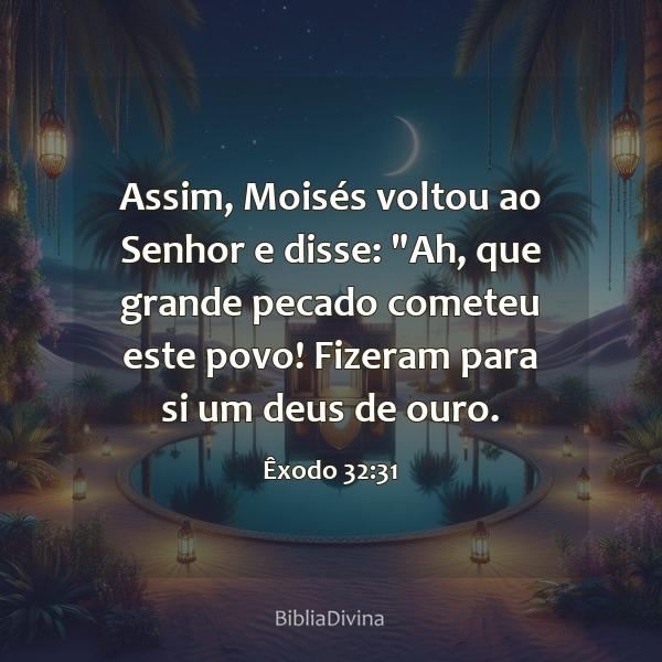 Êxodo 32:31