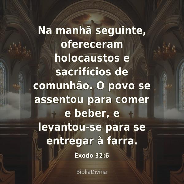 Êxodo 32:6