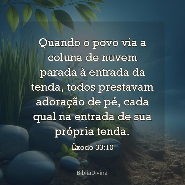 Êxodo 33:10