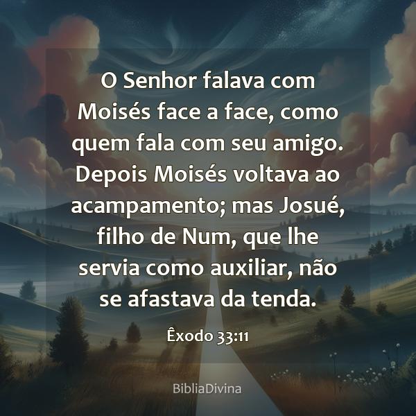 Êxodo 33:11