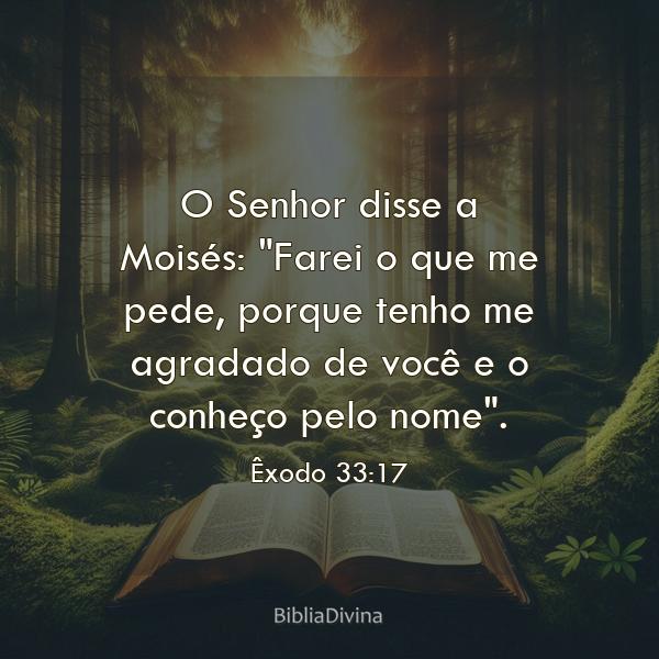 Êxodo 33:17