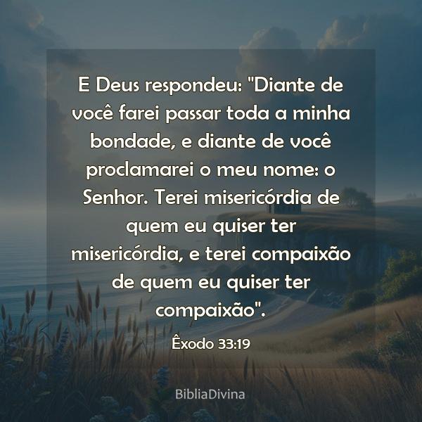 Êxodo 33:19