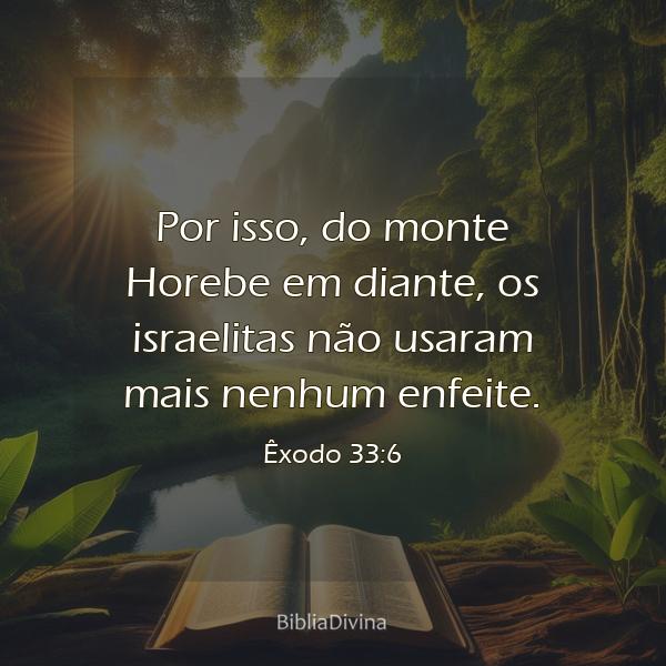 Êxodo 33:6