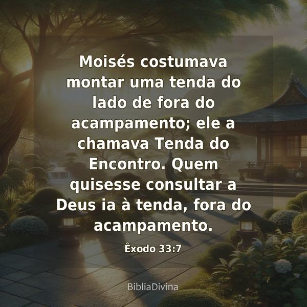 Êxodo 33:7