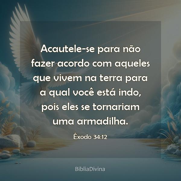 Êxodo 34:12