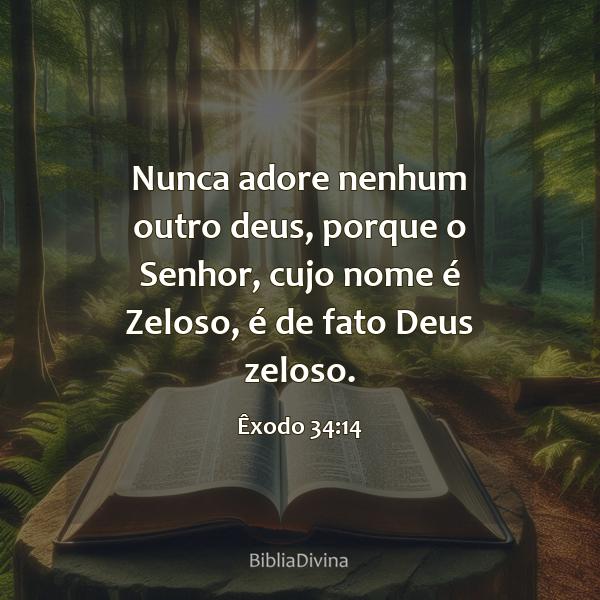 Êxodo 34:14