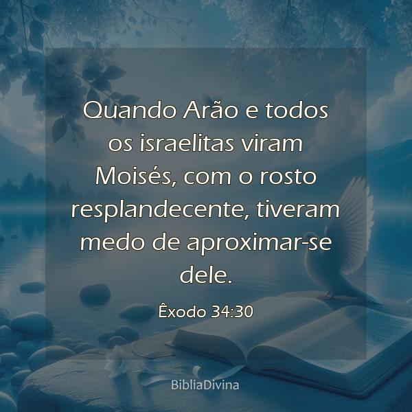 Êxodo 34:30