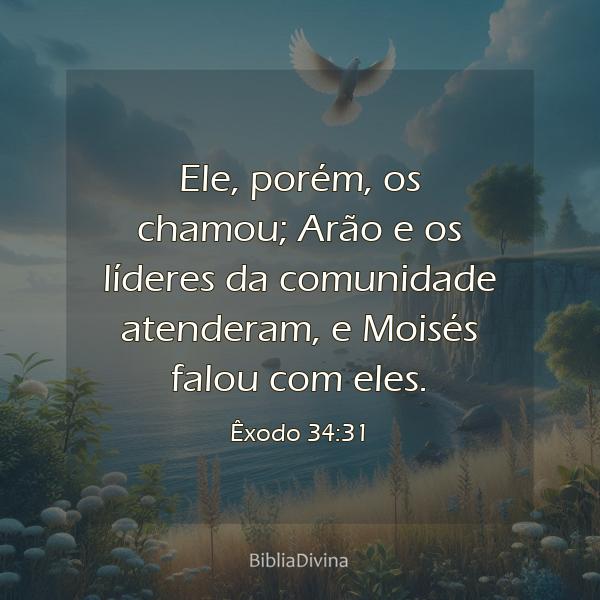 Êxodo 34:31