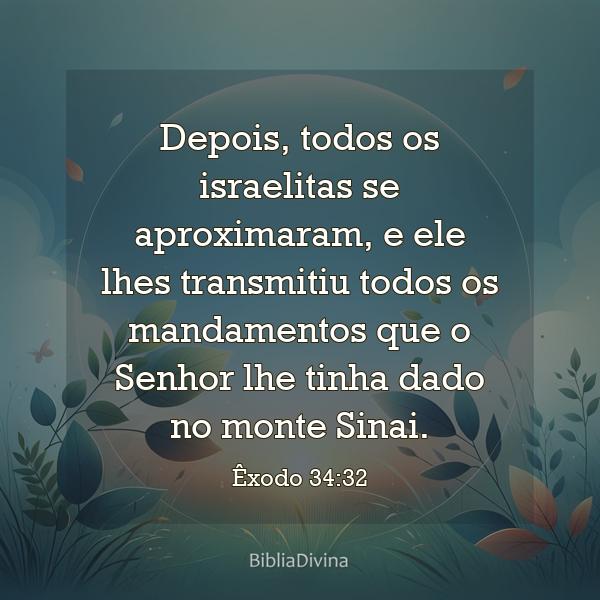 Êxodo 34:32