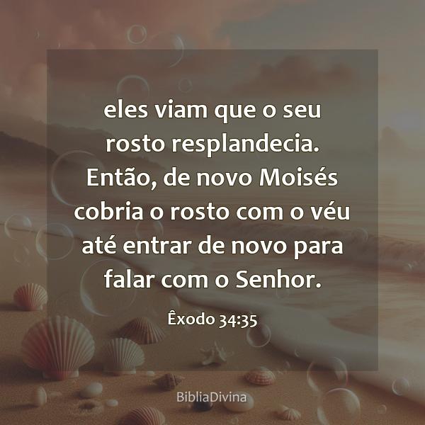 Êxodo 34:35