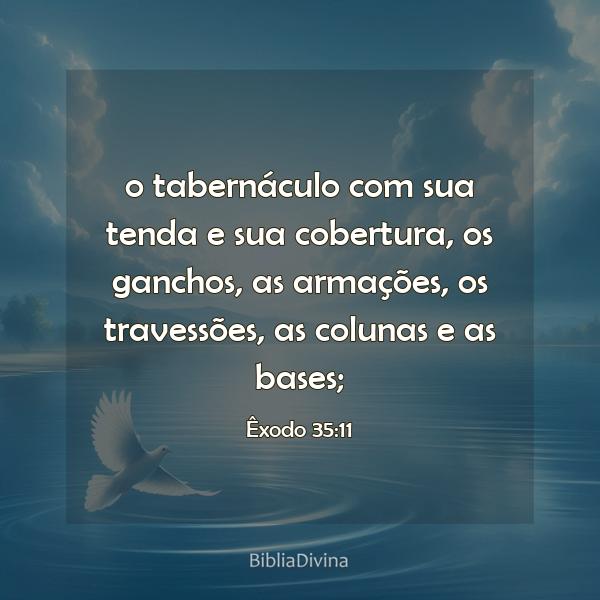 Êxodo 35:11