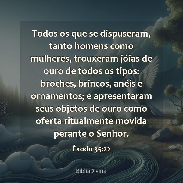 Êxodo 35:22