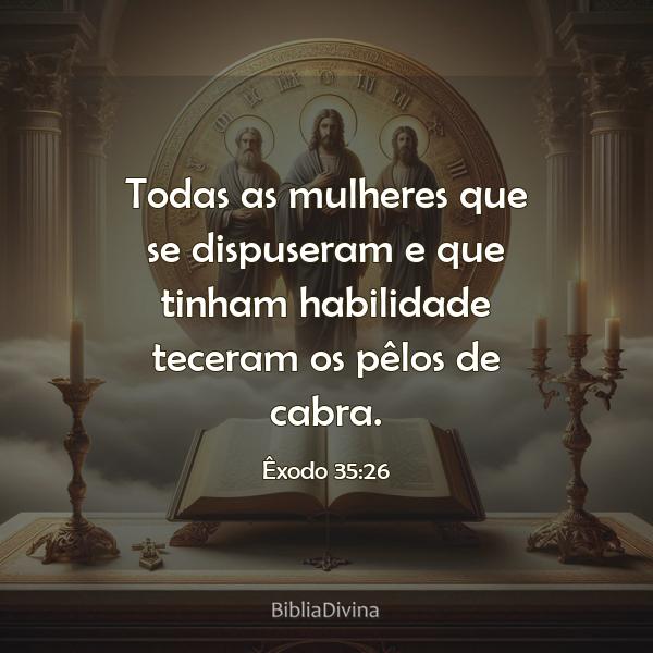 Êxodo 35:26