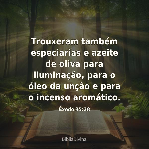 Êxodo 35:28