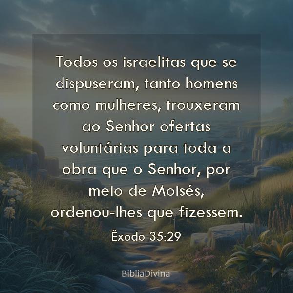 Êxodo 35:29