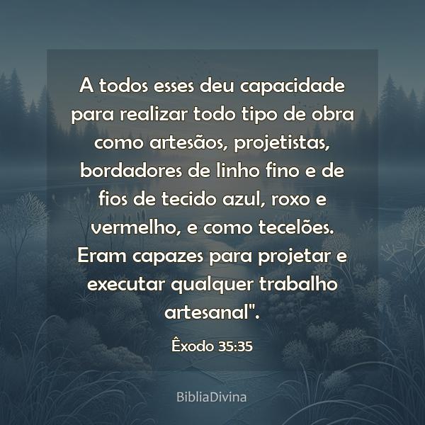 Êxodo 35:35