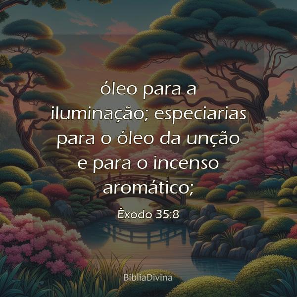 Êxodo 35:8