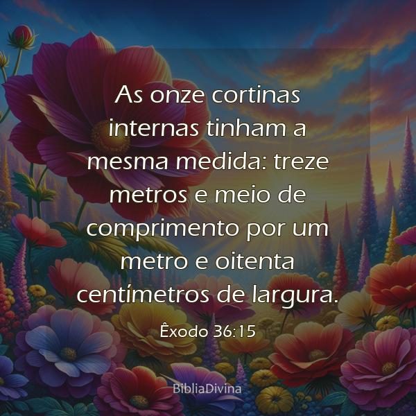 Êxodo 36:15