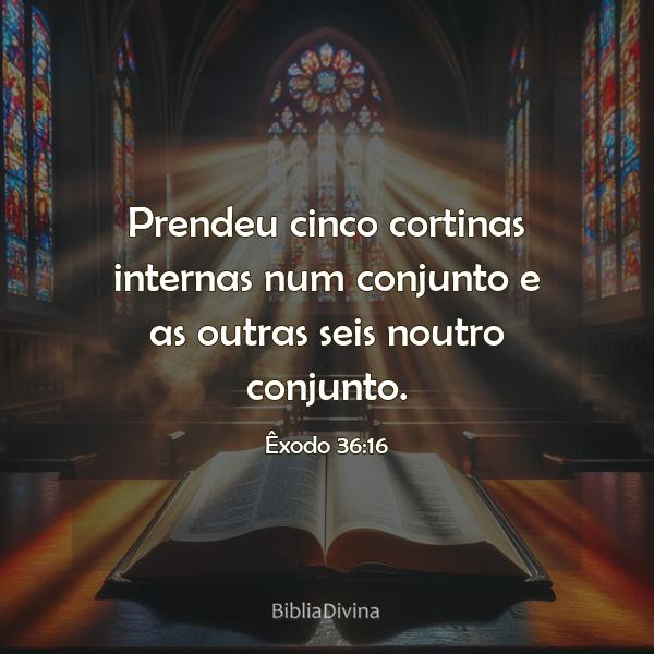 Êxodo 36:16