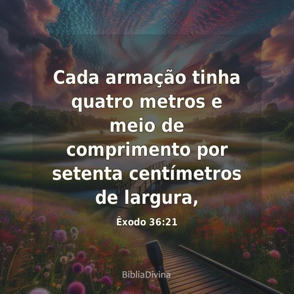 Êxodo 36:21