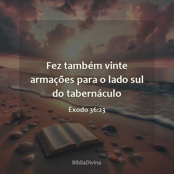 Êxodo 36:23