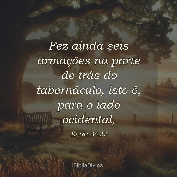 Êxodo 36:27