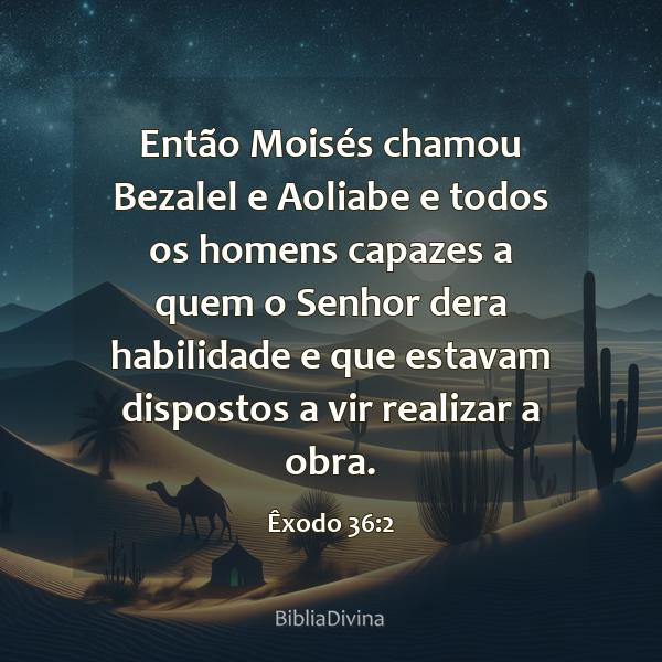 Êxodo 36:2