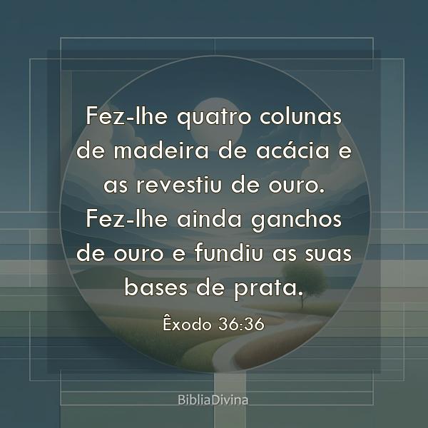 Êxodo 36:36