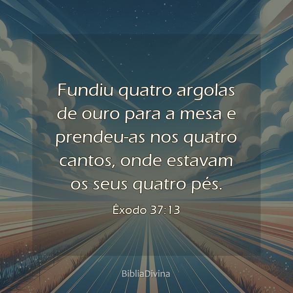 Êxodo 37:13