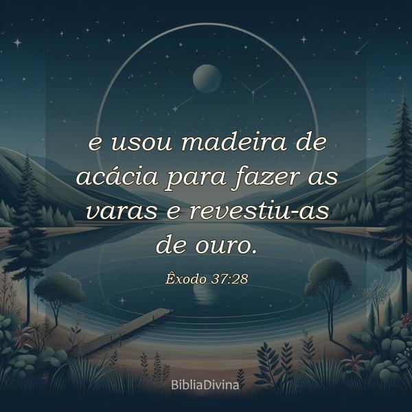 Êxodo 37:28