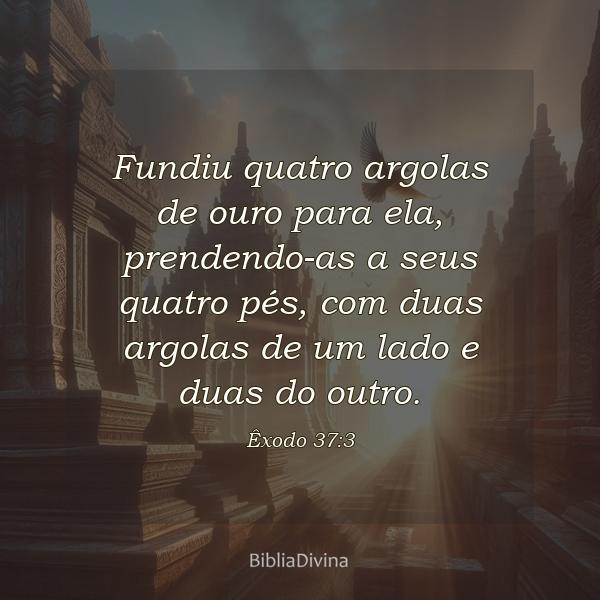 Êxodo 37:3