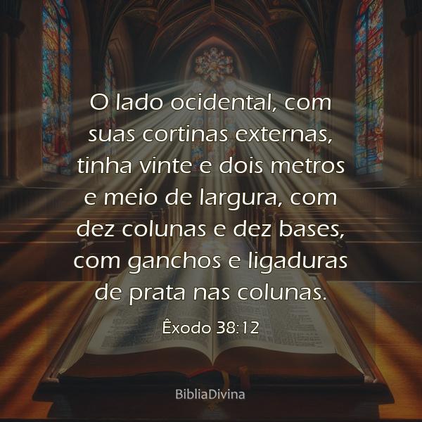 Êxodo 38:12