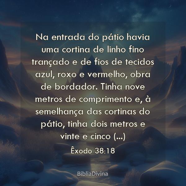 Êxodo 38:18