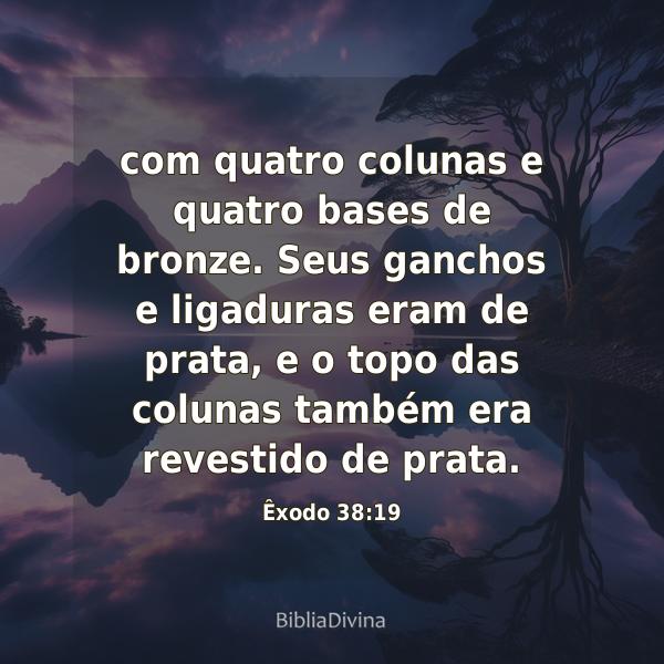 Êxodo 38:19