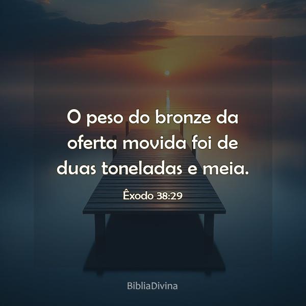 Êxodo 38:29