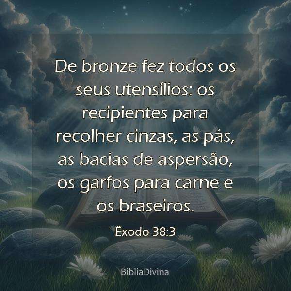 Êxodo 38:3