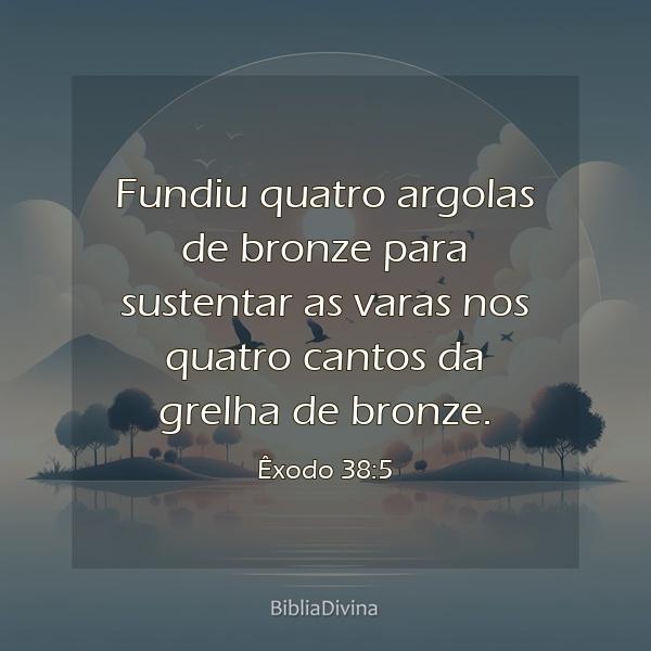 Êxodo 38:5