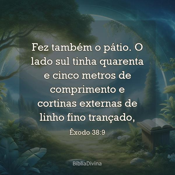 Êxodo 38:9