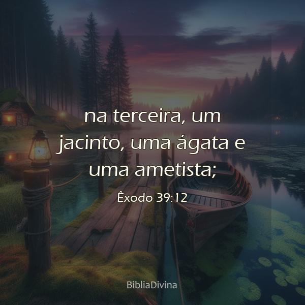 Êxodo 39:12