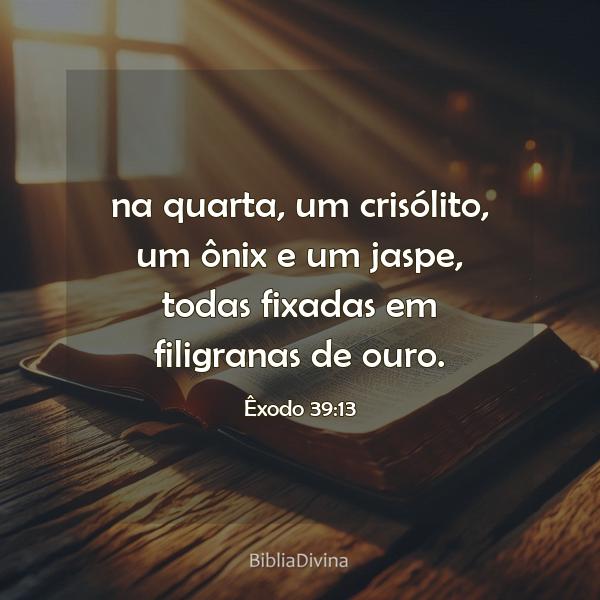 Êxodo 39:13