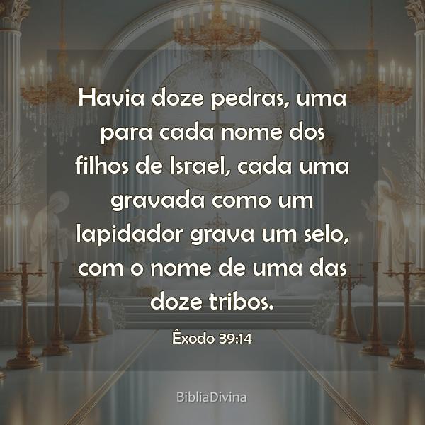 Êxodo 39:14