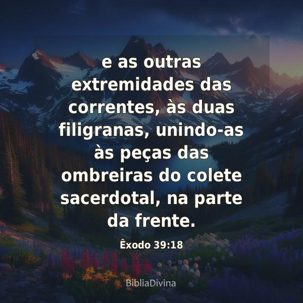 Êxodo 39:18