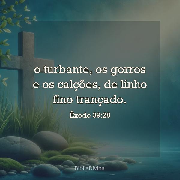 Êxodo 39:28