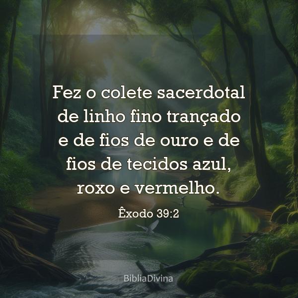 Êxodo 39:2