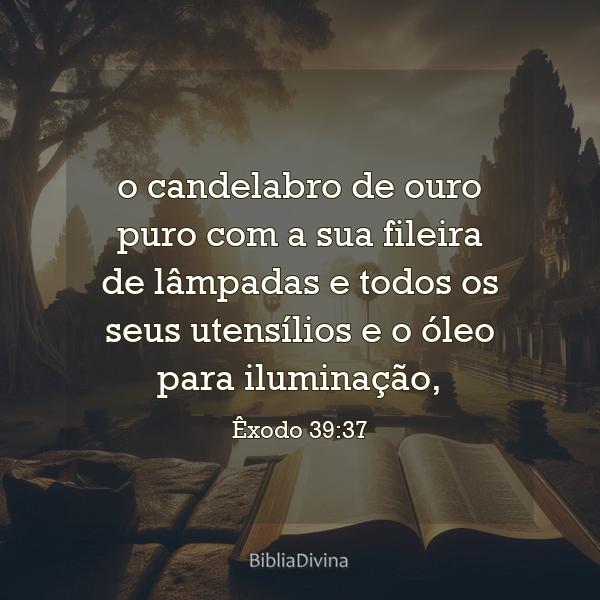 Êxodo 39:37