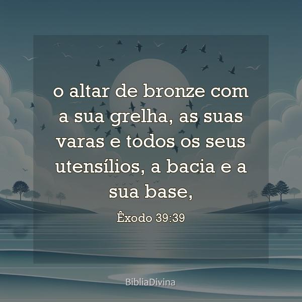 Êxodo 39:39