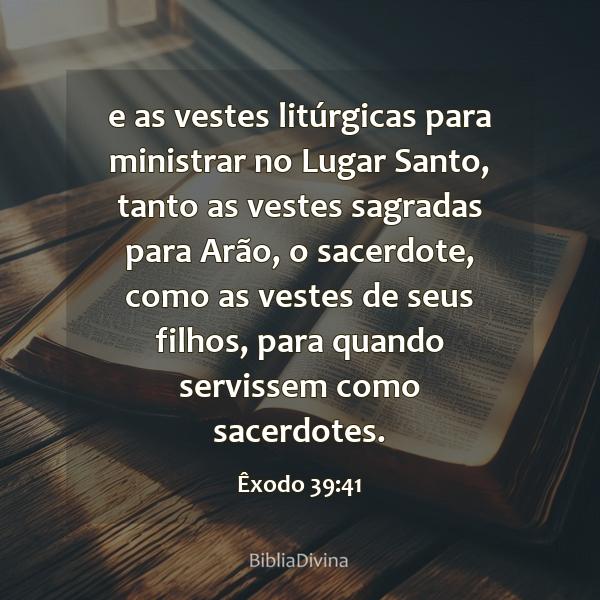 Êxodo 39:41