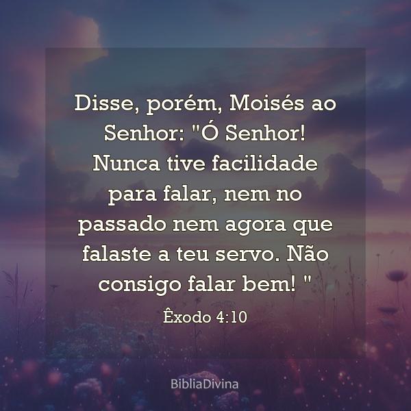 Êxodo 4:10